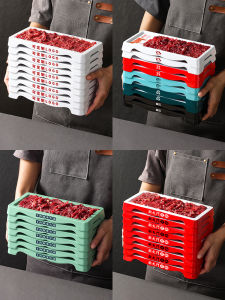 Xiangyuan Beautiful Restaurant Utensils ly Cut Beef Special Dish Commercially Displayable Plate Rectangular Shape China Made