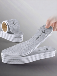 LINGMIAO | Soft Bottom Mens Insoles Shock Absorption Sweat-absorbing Odor-resistant Insole