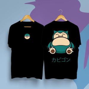 Unsiex Pokemon Snorlax T Shirt Men Women Cotton Short Sleeve Graphic Print Casual Tops Anime Tee 2026 Summer Cartoon Y2k Clothes