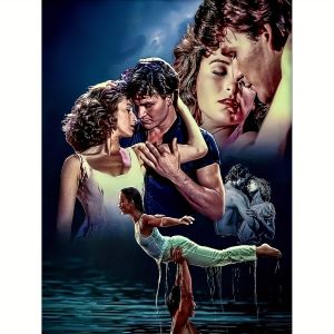 BILIBILI | Dancing in the Water 5D DIY Full Square&Round Diamond Figure Painting Set Mosaic Art Home Decoration Gift Frameless