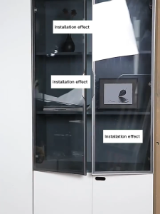 Fast Delivery Black Hydraulic Soft Close Hinges for Cabinet 1 Piece H1 H2 H3 Nickel Plated Finish