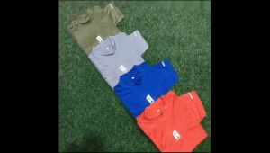 Base Layer Manset Olahraga Pria Wanita Lengan Pendek NJ Stripe