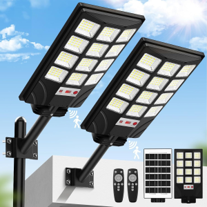 20000LM Super Bright Solar Wall Lamp Outdoor Waterproof Solar Lights with Motion Sensor 4000W LED  Lighting Garden Street Lights