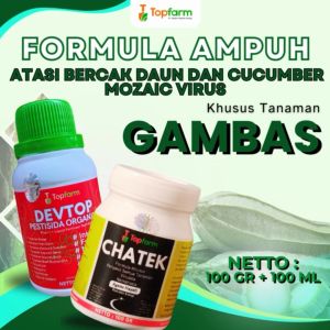 Pestisida Topfarm / Obat Hama Pada Gambas / Obat Pembasmi Hama Buah Oyong / Obat Hama Pada Gambas / Obat Bercak Daun Gambas / Obat Lalat Buah Gambas / Obat Daun Keriting Tanaman Gambas