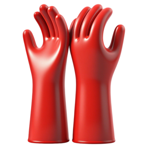 Insulated Electrician Work Gloves 12kV