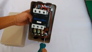 Hộp Khởi Động Từ kèm Role Nhiệt cho Máy nén khí Động cơ điện. 4kW 75kW 15kW