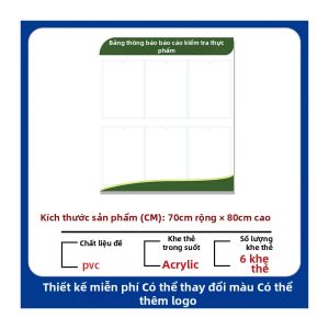 RUIKELAIXIANG | Bảng Hiển Thị Thông Tin Nhân Viên