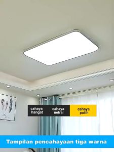 Lampu Plafon Minimalis 48W Lampu LED Kamar Permukaan Dipasang Lampu Plafon Rumah | Lampu LED Kamar