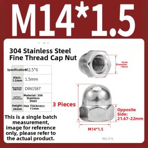 POWER&STRONG | 304 Stainless Steel 316 Cap Nut M3-M20