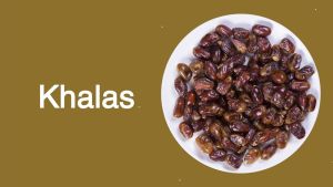 Kurma Khalas 1kg - Date Crown impor Kurma Legit