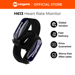 Magene H613 Heart Rate Monitor Sensor Intelligent Heart Rate Tracking Alert System Bluetooth ANT+ Magnetic Charging Long Battery Life
