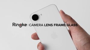 Kính khung ống kính máy ảnh Ringke [2 Gói] [nắp vòng riêng lẻ] Tương thích với [Apple iPhone 16e] bảo vệ ống kính máy ảnh HD trong suốt chống trầy xước kính cường lực 9H