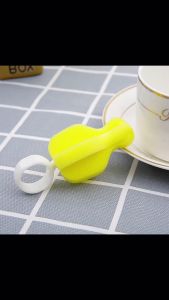 5 pcs Baby Milk Bottle Feeding Sponge Brush Nipple Sponge Brush Ring Holder Type Easy to Clean
