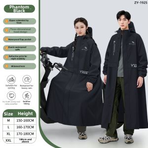ZHENGYU | Rainproof Adult Raincoat for Riding Waterproof