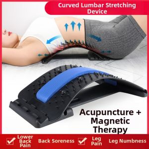 MINGRENBANG | Lumbar Relief and Massage Stretcher Spine Correction Yoga Equipment