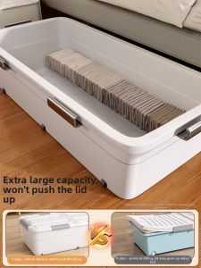 XUNHUAI | Under Bed Storage Drawer For Blankets Shoes Clothes Toys Plastic