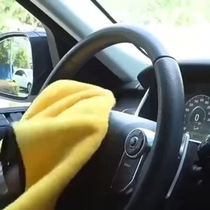 ผ้าเช็ดรถ หนาพิเศษ เกรดพรีเมี่ยม ซับน้ำไว ผ้าล้างรถ คละสี 1ผืน