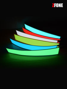 แผ่นแสง LED บางเฉียบ แผ่นไฟสีเย็น แผ่นหลังจอแบตเตอรี่ แผ่นไฟสีเย็น สายไฟ LED แสงเย็น ไฟส่องสว่าง 12V แผ่นไฟส่องสว่าง