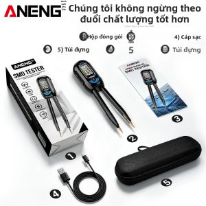ANENG | Máy Đo Vạn Năng Thông Minh ANENG GN705 Dạng Kìm Tích Hợp Chức Năng Đo Điện Trở Điện Dung Điện Cảm Kiểm Tra Mạch Thông Kiểm Tra Điốt Có Thể Sạc Lại.