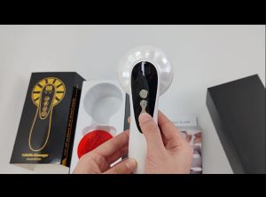 Electric Body Massager LCD Display Anti-Cellulite EMS Body Sculpting Heat Function Butt Belly Leg Fat Burning