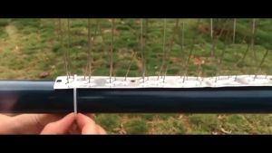 33cm Stainless Steel Bird Spikes Bird Deterrent Kit Anti Bird Spike for Deterring Small Bird