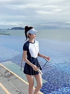 Váy bơi nữ size từ 40 đến 80 kg Đầm bơi kín đáo chống nắng Đồ bơi nữ Áo tắm đi biển chính hãng YouYou - Mirilik