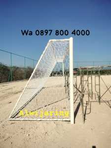 Jaring Gawang Futsal Mini soccer sepak Bola 4mm