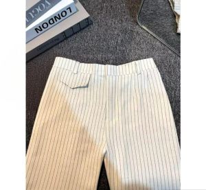 Oro Pants Stripe Salur.Celana Kulot Wanita Anti Kusut Semi Wool Viral Terbaru