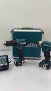 MAKITA CLX228X1สว่านกระแทก เจาะปูนHP333DZ+TD110DZ+BOX 12V MAX สำหรับงาน เหล็ก ไม้ ปูน