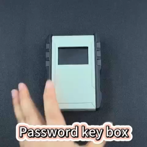 【Fast Shipping】key safe box Used for storing keys in homestays Double protection Detachable hook key box storage