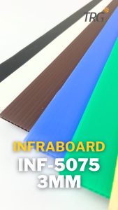 TRG Infraboard Warna Lembaran 50x75 cm INF-5075 3mm - Impraboard Infra Impra Board Media Promosi Tebal 3 mm TRG