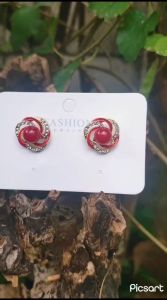 JWS - Perhiasan Wanita Cantik Anting rosaRed NLT411