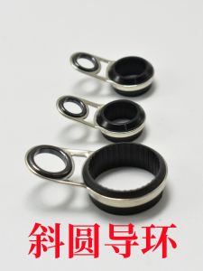 Full Offset round Ring Fishing Rod Guide Sea Rod High Leg Fish Rod DIY Modification Accessories Wading Stick Wire Ring