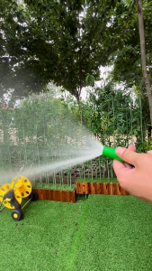 ToolHub สายยางสีเขียว1/2 สายยางรดน้ำต้นไม้15/20/30เมตร 4หุน เนื้อหนา นิ่ม เด้ง อย่างดี สายสวน พร้อมหัวฉีด+ข้อต่อ