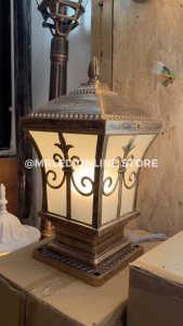 OUTDOOR GATE LAMP | RETRO GATE LAMP | VILLA GATE LIGHT | GARDEN LIGHT | PILLAR LIGHT | LAMPU GATE