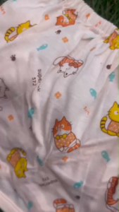 กางเกงขาสั้นพิมพ์ลายเด็กเล็ก ผ้านิ่ม ระบายอากาศดี คละ 4 ตัวสุดคุ้ม(D05)