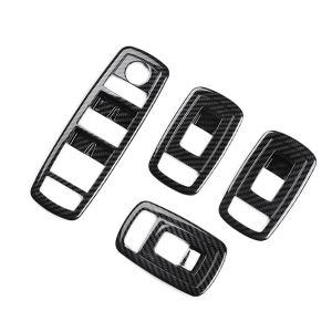 Maserati Levante Ghibli Cửa Sổ Ô Tô Nâng Bảng Trang Trí Bao Viền ABS Sợi Carbon Nhìn Phụ Kiện Nội Thất 2014-2021