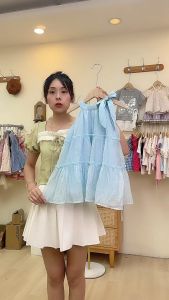 【READY STOCK】Korean Style Baby Girl Super Fairy Sleeveless Halter Neck Dress Skirt (C318)