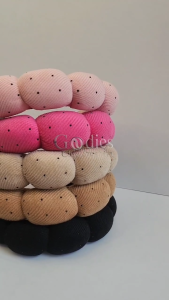 GCSURABAYA | BANDO KOREA CLOUD HEAD BAND | BANDANA POLKADOT | BANDO TEBAL EMPUK | BANDANA CLOUD TEBAL JUMBO | BANDO BUSA TEBAL FLUFFY