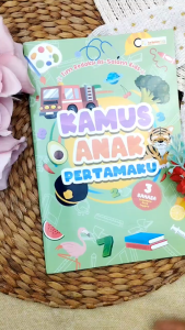 Buku Kamus Anak Pertamaku 3 Bahasa Indonesia Arab Inggris