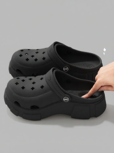 BAIMUQINGCHEN | Comfortable Thick Sole Anti-odor Anti-slip Clog Slippers