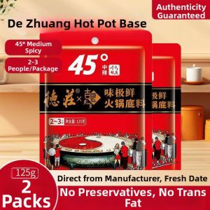 45 Degree Medium Spicy Beef Tallow Hotpot Base