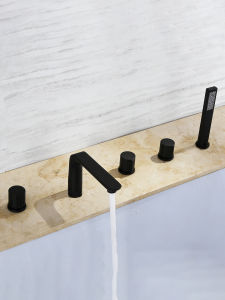 BANGPU | Copper Freestanding Bathtub Faucet Set