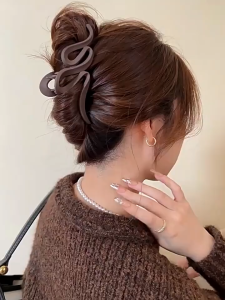 Jepitan Rambut Korea Model Wave Gelombang Jepit Rambut Doff Wanita Fashion Aksesoris HG JPT65