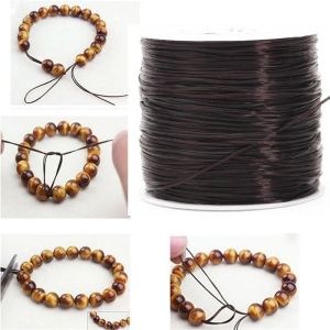 50m Strong Stretchy Elastic String Beading Cords For Jewelry Findings Thread Rope DIY Necklace Bracelets Accessories Supplies
