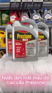 [ HÀNG CHÍNH HÃNG ] Nước Làm Mát Động Cơ Màu Đỏ Prestone MAX chuyên dụng cho xe Châu Á (3.78 lít)