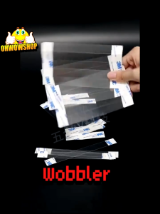 ⭐Wobbler⭐ ป้ายเด้ง ป้ายติดชั้นวางสินค้า 📌เลือกขนาดได้  ✔️พร้อมส่ง dansticker wobble ป้ายเด้ง