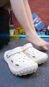 SEASOO รองเท้าแตะ พื้นหนา ระบายอากาศได้ดี เหมาะกับเดินชายหาดกลางแจ้ง