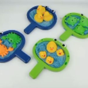 Mainan Mandi Anak Bayi Saring Mainan Pancing Bebek Kepiting Kodok Edukasi Bath Toys Fishing Game