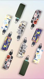 ADZ Apparel Dompet STNK Mobil Motor Motif Gantungan Kunci Carabiner Premium